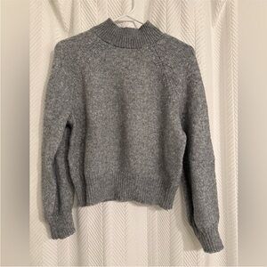 Banana Republic Gray Turtleneck Sweater